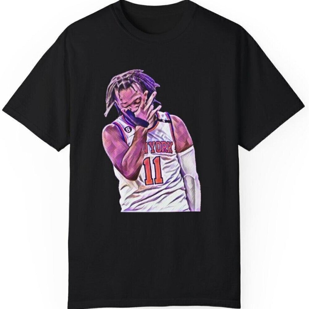 Jalen Brunson 3 Point Celebration 22 NBA Fan Graphic Unisex T-Shirt